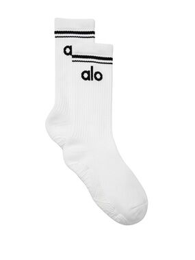 NWT ALO Women’s Throwback Barre Sock M/L